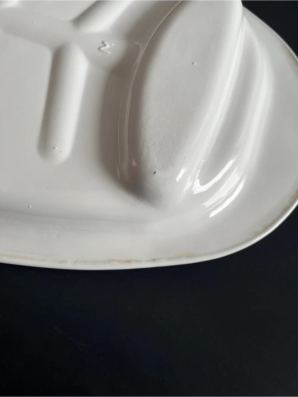 Vintage 60s Corning Ware Blue Cornflower P-19 Bakeware Roasting Platter 16x10x2